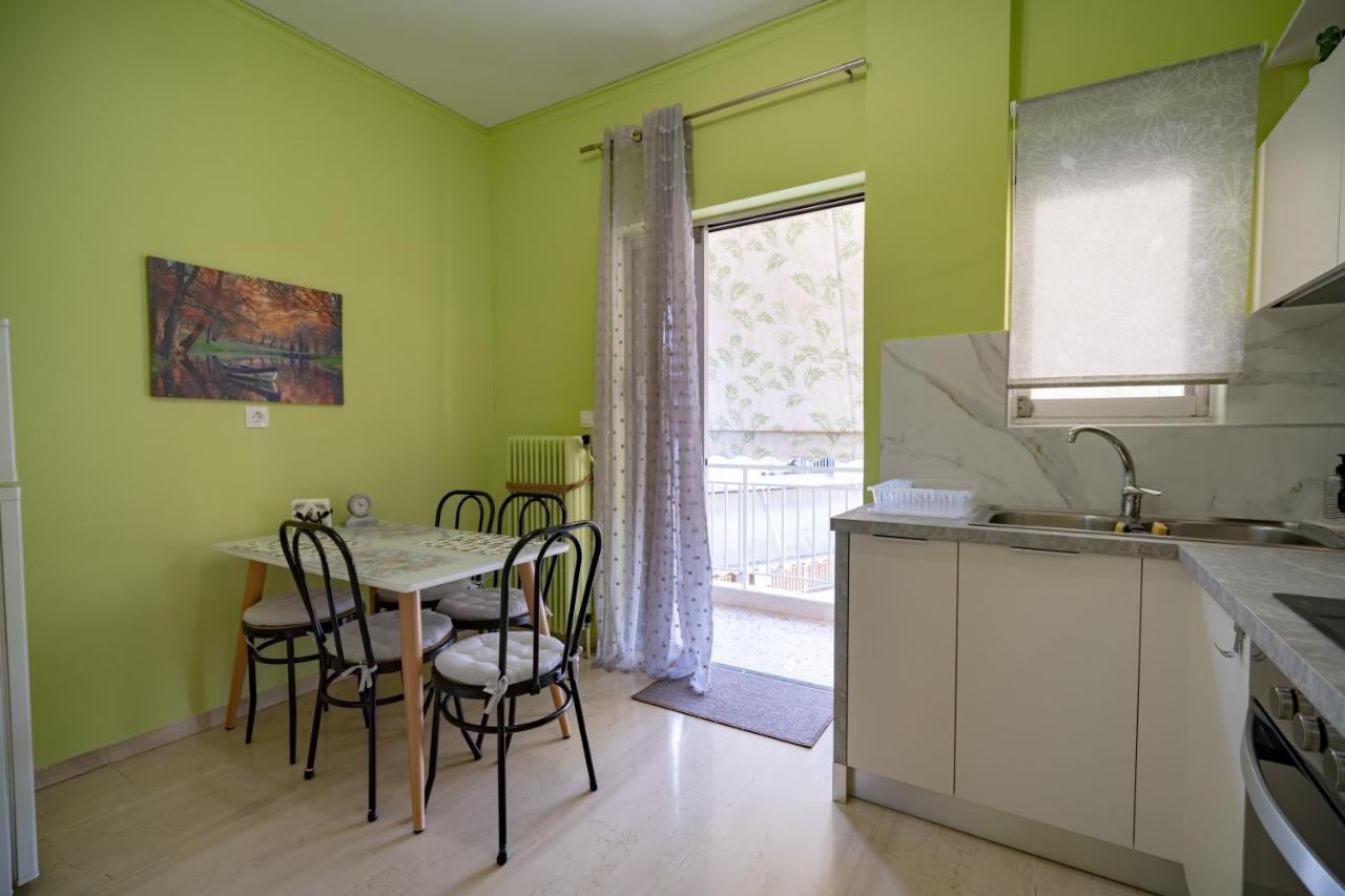 Agios Ioannis Metro St. 2 Bedrms 6 Pers. Apartment Atenas Exterior foto